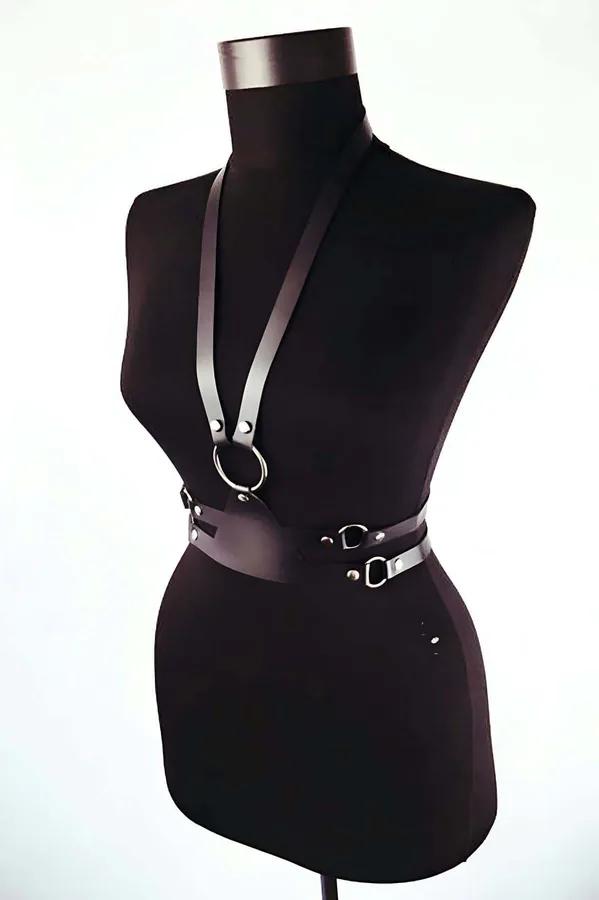 Body Harness with O-Ring and Belt Detail