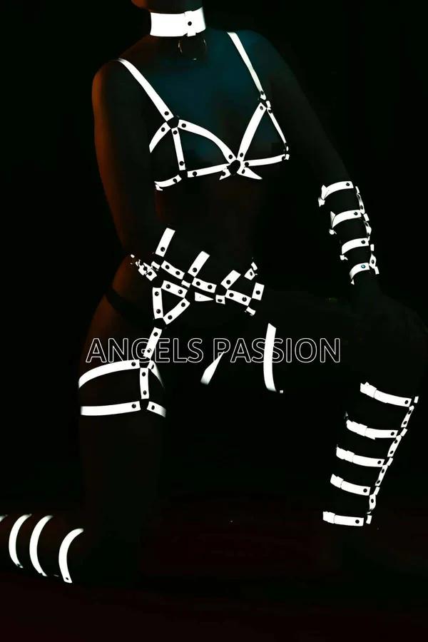 Reflective Full Body Harness with O-Ring