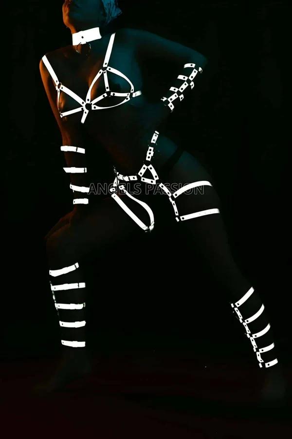 Reflective Full Body Harness with O-Ring