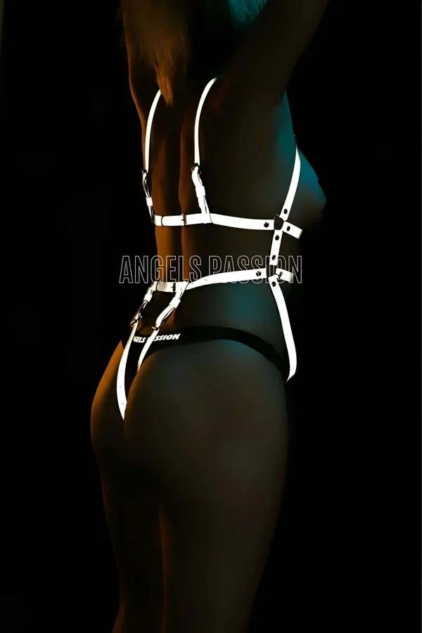 Reflective Full Body Harness with Cross-Back Design