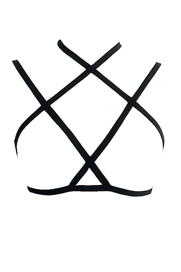 Strappy Cage Halter Body Harness