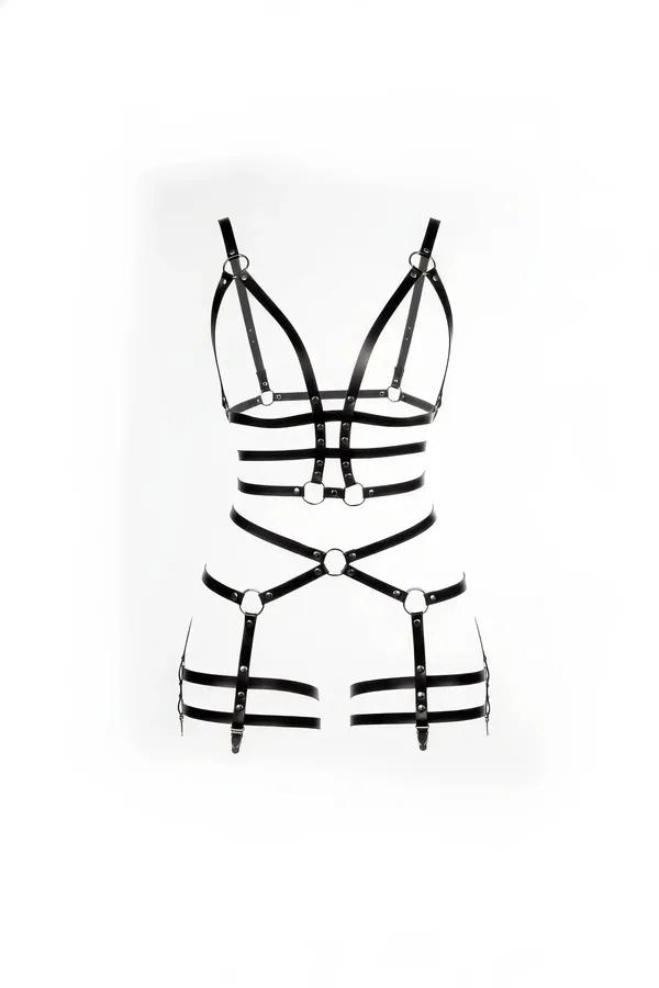 Full Body Harness with O-Ring Detail