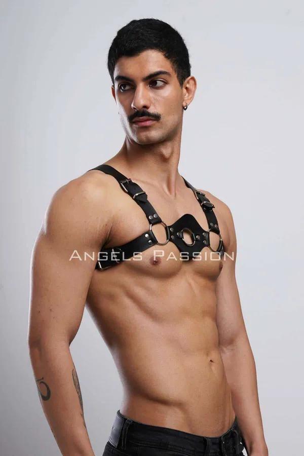 O-Ring Chest Harness with Adjustable Straps