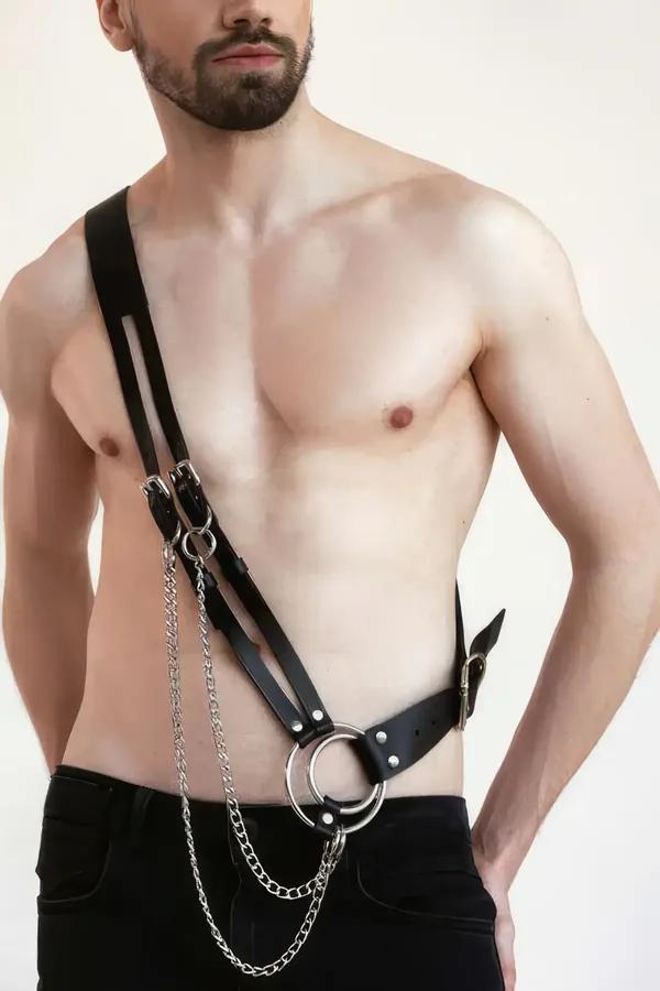 Body Harness with Detachable O-Ring Chain