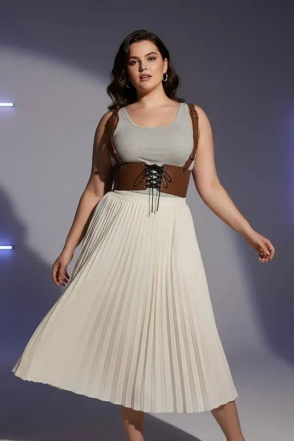 Underbust Corset Style Harness Belt with Lacing