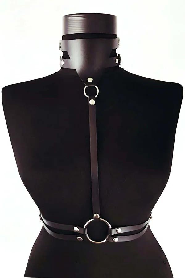 Collared Full Body Harness with O-Ring