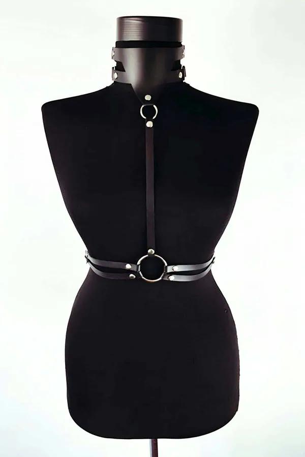 Collared Full Body Harness with O-Ring