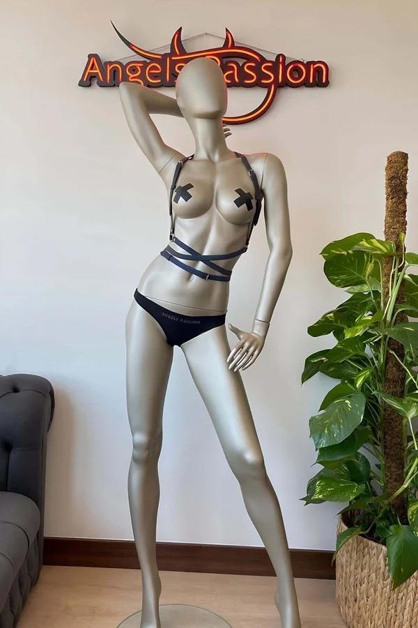 Neon Glow Body Harness for Festivals