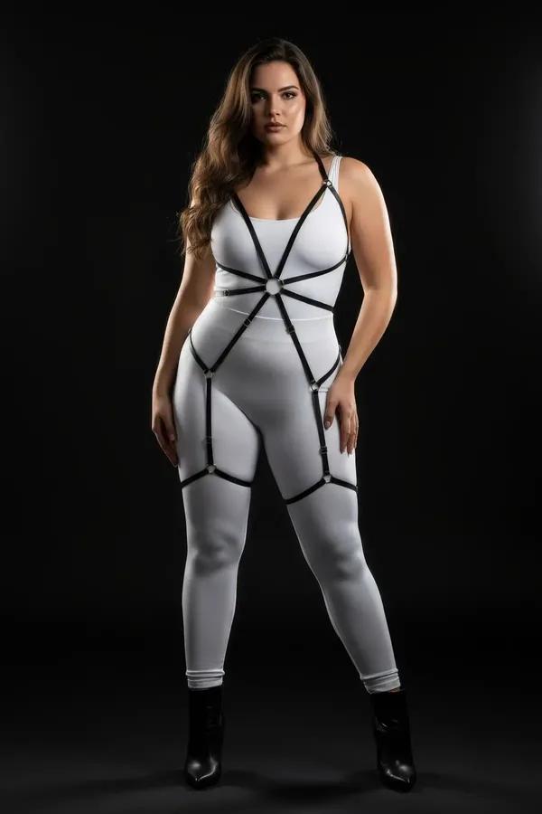 Adjustable Full Body Harness with O-Ring