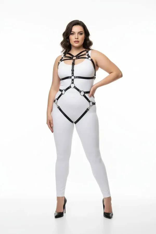 Full Body Harness with O-Ring Detail