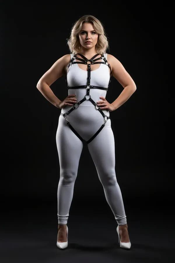 Full Body Harness with O-Ring Detail