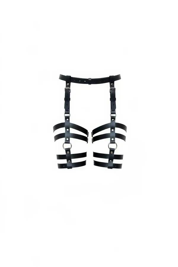 Multi-Strap Waist-to-Thigh Garter Harness