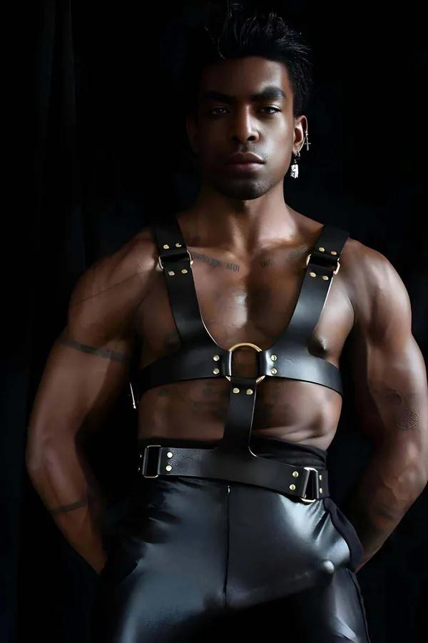 O-Ring Chest Harness with Waist Strap