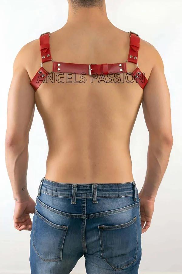 Chest Harness with Detachable O-Ring Chain
