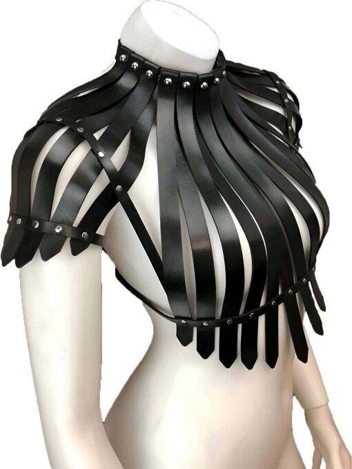 Adjustable Body Harness with Cross Chest Detail - 2