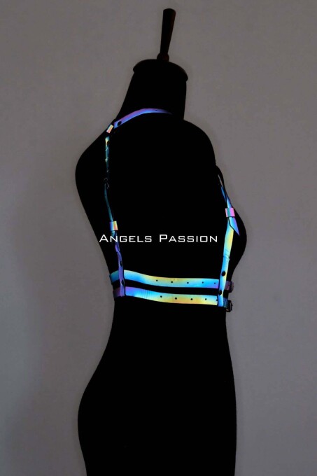 Colorful Reflective Chest Harness, Glow-in-the-Dark Chest Harness - 4