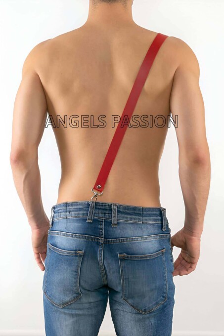 Cross Men's Leather Chest and Shoulder Harness - 2