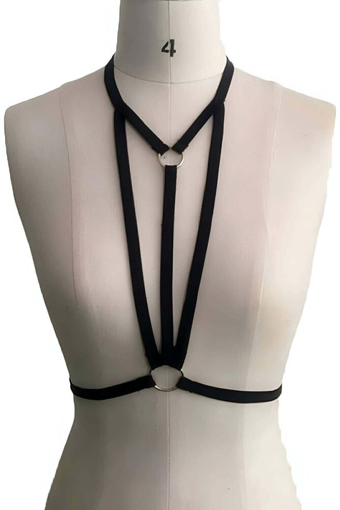 Daily Use Leather Body Harness for Women - 1