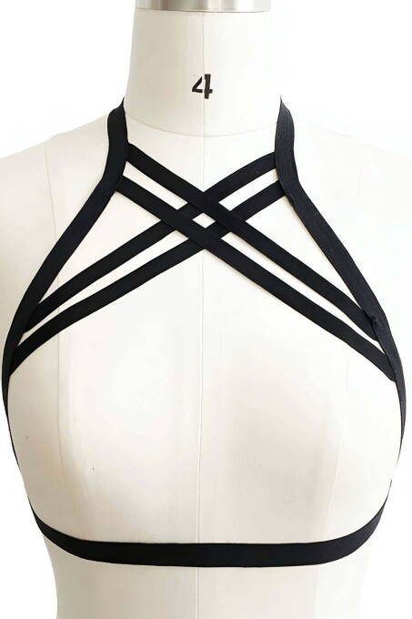 Daily Wear Leather Body Harness - 2