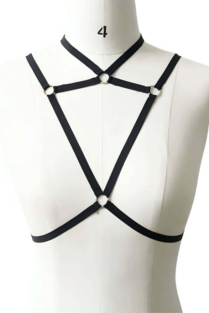 Everyday Wear Leather Body Harness - 2