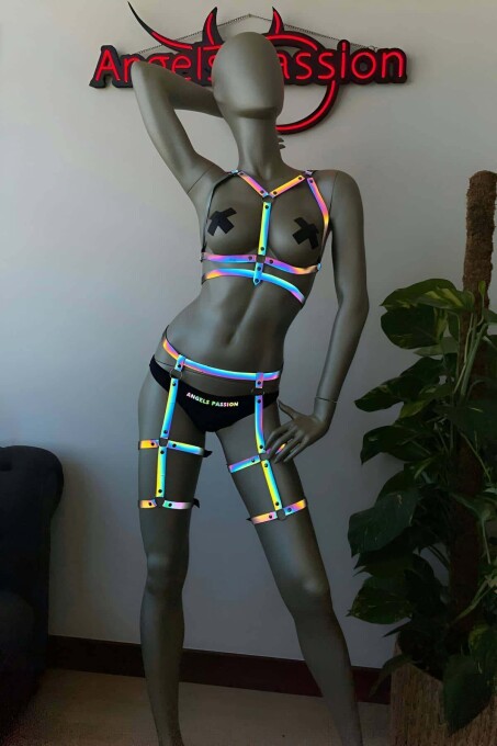 Fantasy Wear Glow in the Dark Sexy Harness - 4