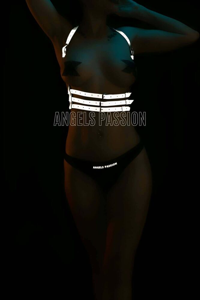 Glow in the Dark Chest Harness - 1