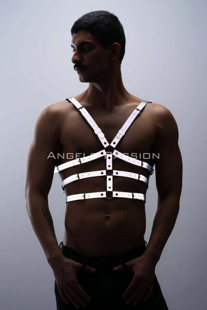 Glow in the Dark Reflective Chest Harness - 3