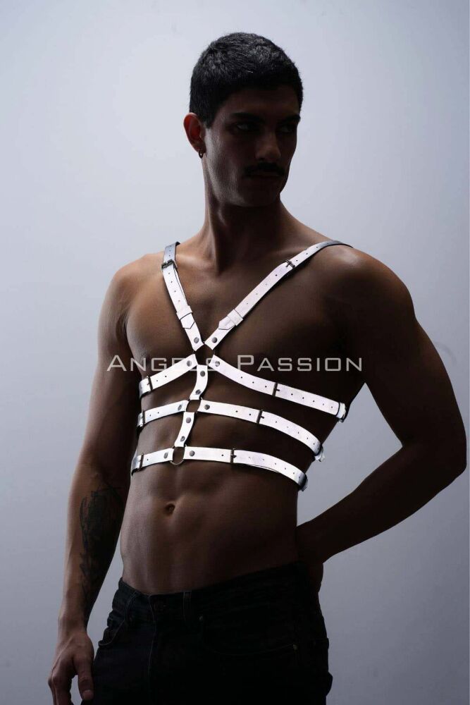 Glow in the Dark Reflective Chest Harness - 4