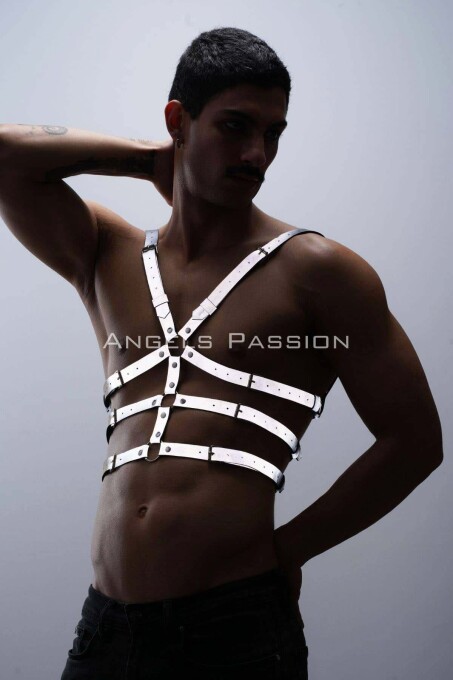 Glow in the Dark Reflective Chest Harness - 5