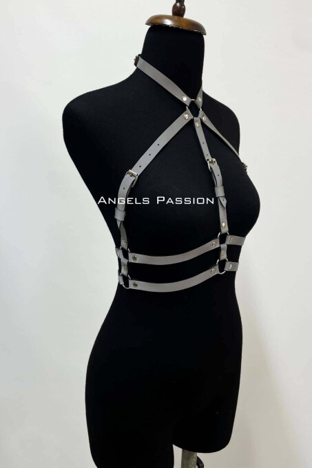 Karanlıkta Parlayan Şık Göğüs Harness, Harness Patywear - APFT218 - 7