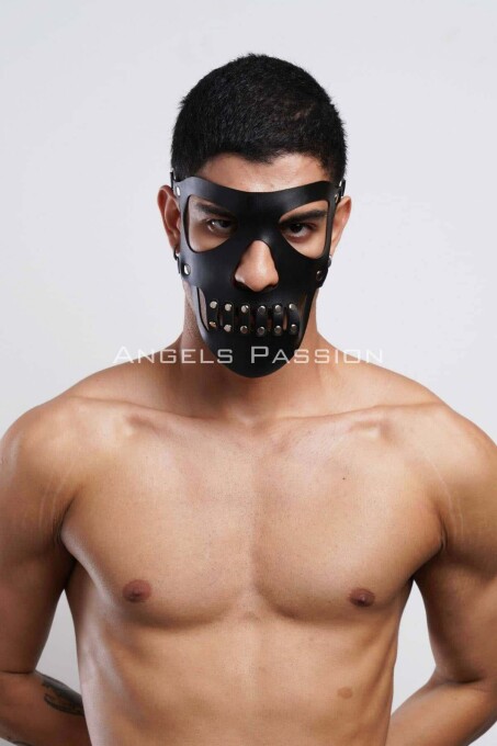 Leather Party Mask for Men, Sexy and Stylish Design - 2