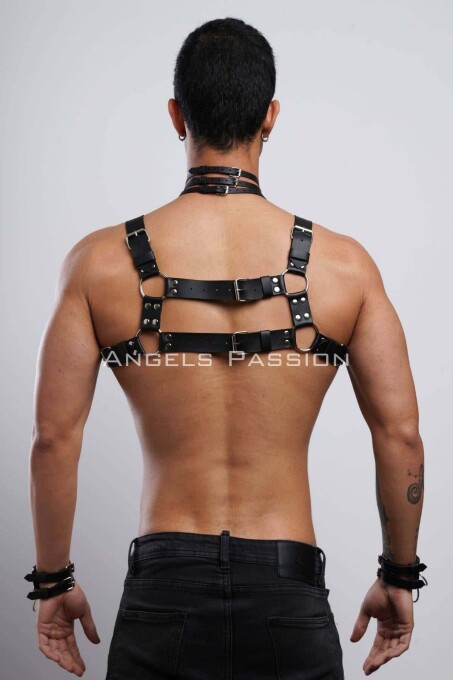 Men's Gay Partywear Chest Harness for Clubbing - 7