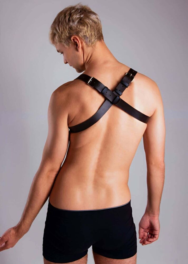 Men's Sexy Leather Accessory for Underwear - 2