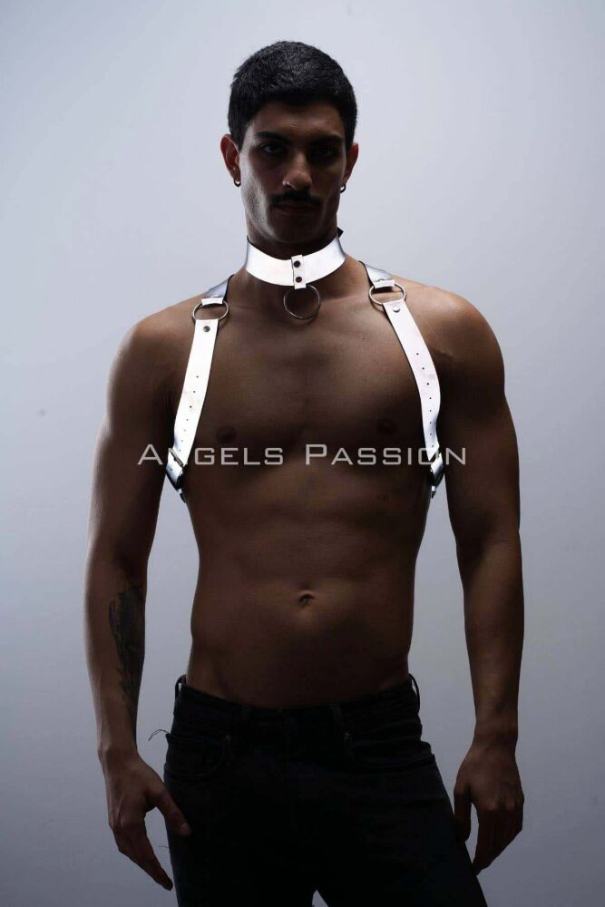 Reflective Choker and Chest Harness Set - 2