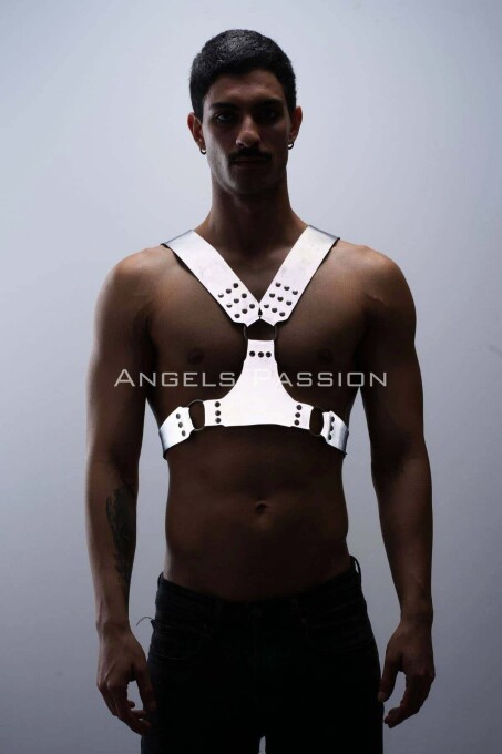 Reflective Glow in the Dark Men's Party Wear Harness - 1