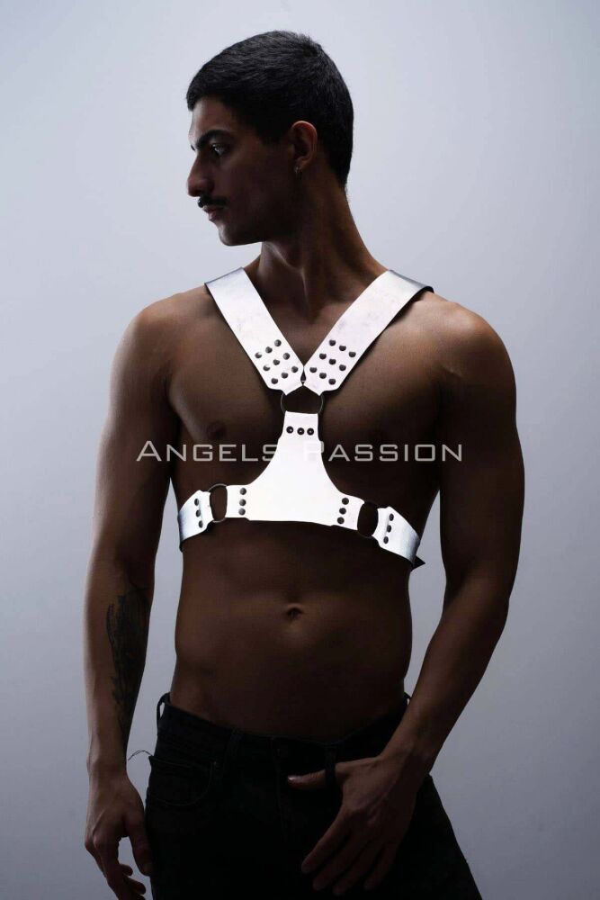 Reflective Glow in the Dark Men's Party Wear Harness - 2