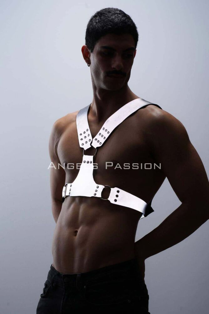 Reflective Glow in the Dark Men's Party Wear Harness - 4