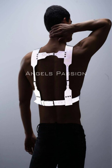 Reflective Glow in the Dark Men's Party Wear Harness - 6