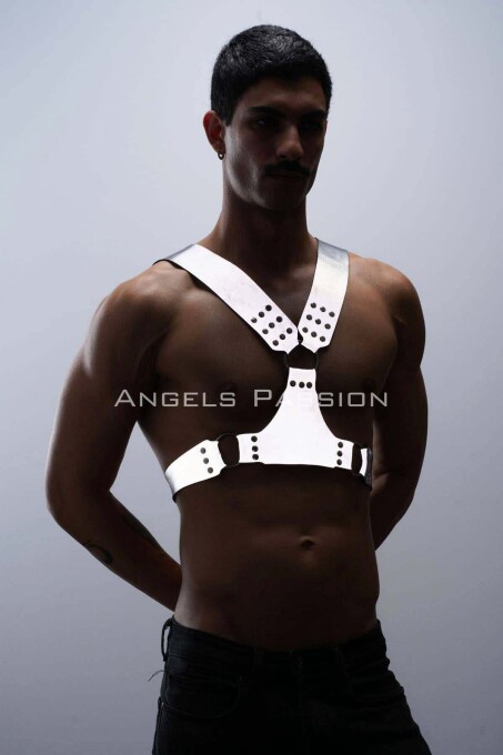 Reflective Glow in the Dark Men's Party Wear Harness - 7