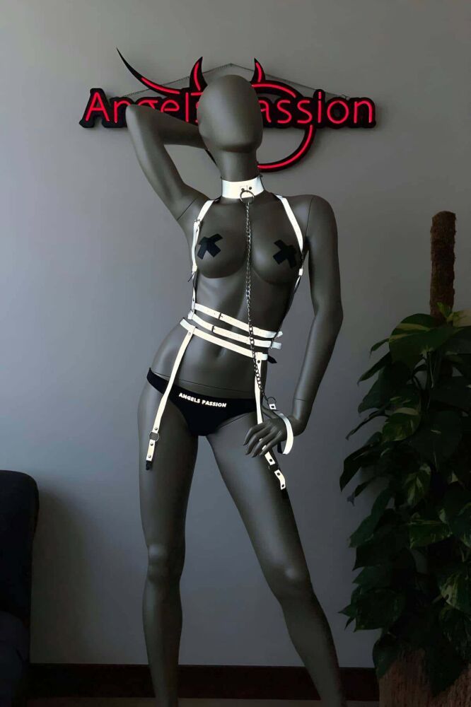 Reflective Leash Suspender Harness - 5