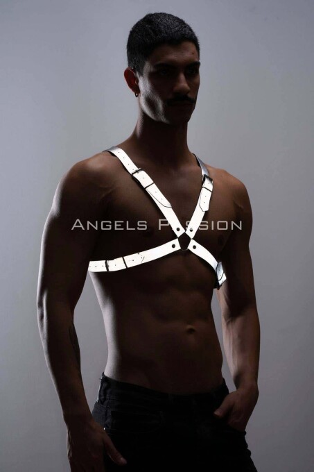 Reflective Men's Chest Harness for Partywear - 6