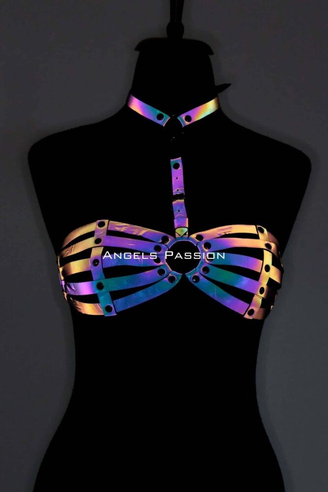 Reflective Women's Underwear, Reflective Bra Harness - 7