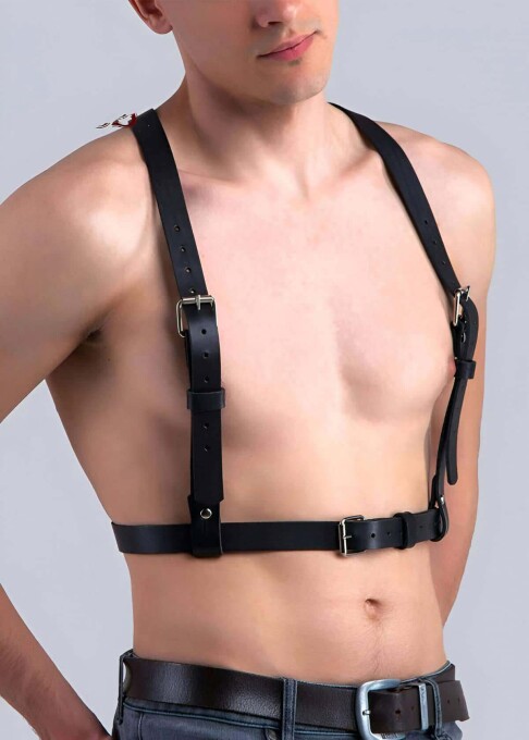 Sexy Erotic Men's Harness Wear - 1