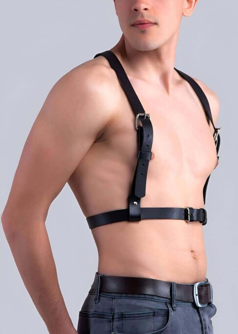 Sexy Erotic Men's Harness Wear - 2