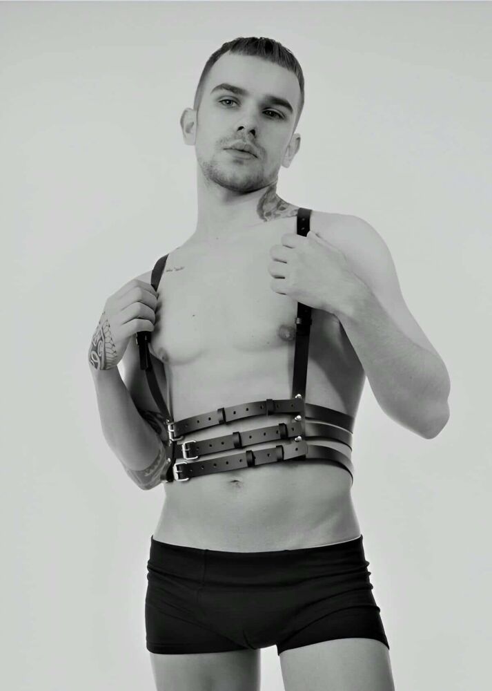 Sexy Leather Accessory for Men - 1