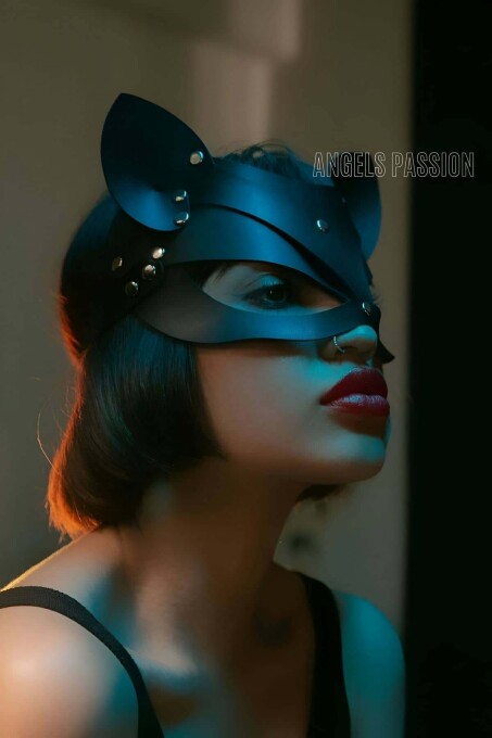 Sexy Leather Cat Mask, Multi-use - 2