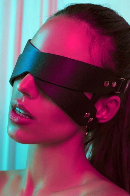 Sexy Leather Eye Patch Mask - 1