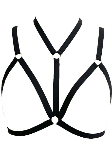 Sexy White Underwear Body Harness - 2