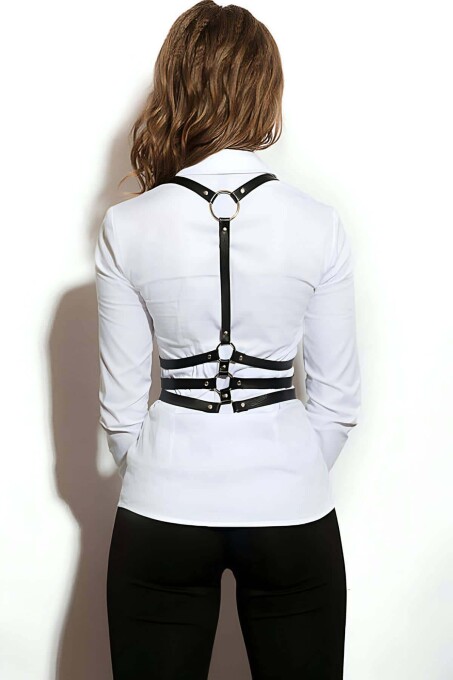 Stylish 3 Row Parallel Body Harness - 2