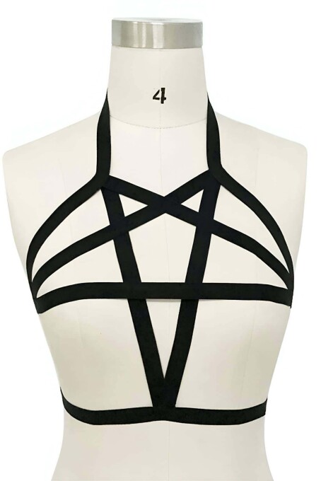 Stylish Leather Body Harness for Women - 2